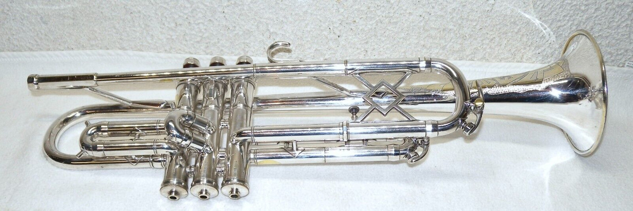King 1937 Liberty Silvertone trumpet  sn 210902 (3)