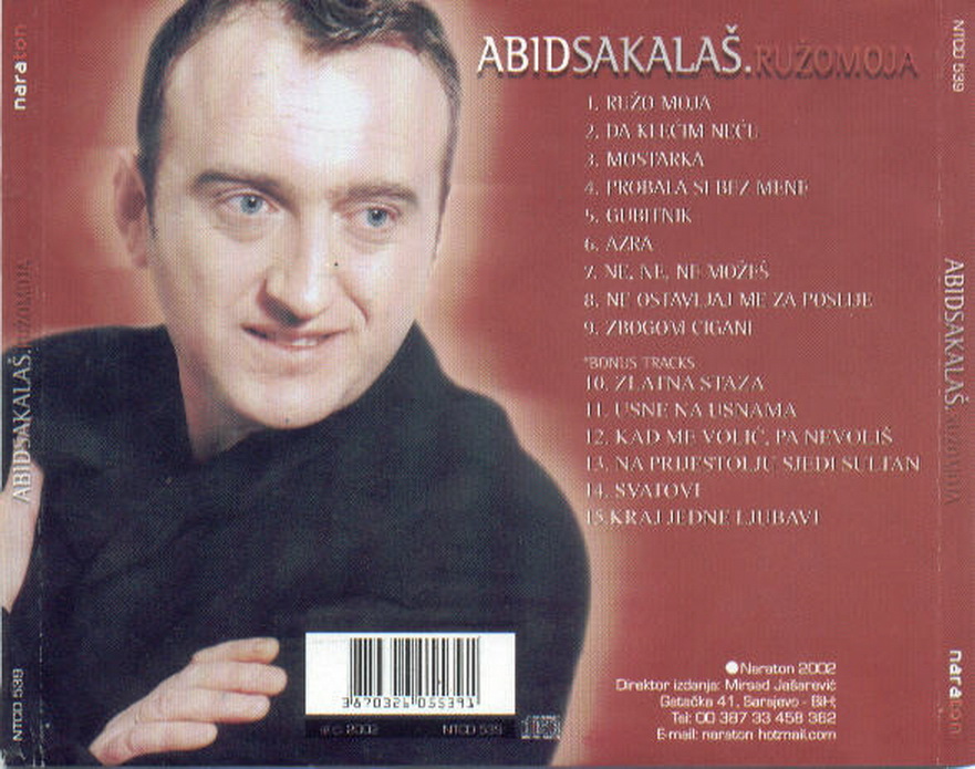 Abid Sakalas - Ruzo Moja - zadnja