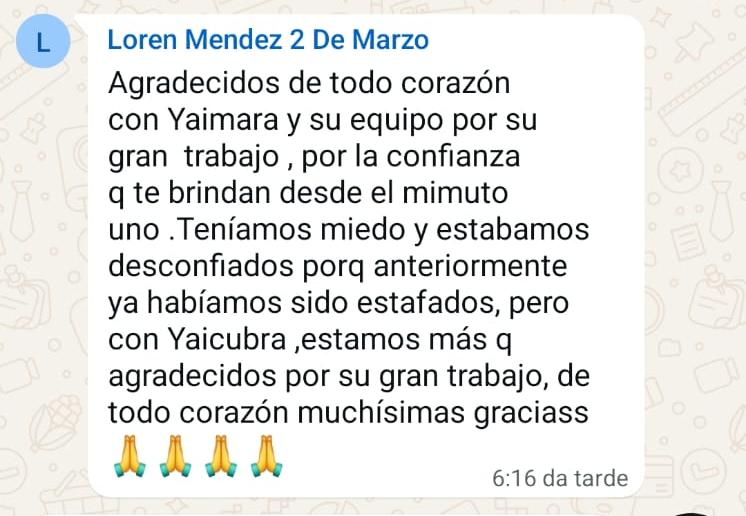 Cliente Yaicubra