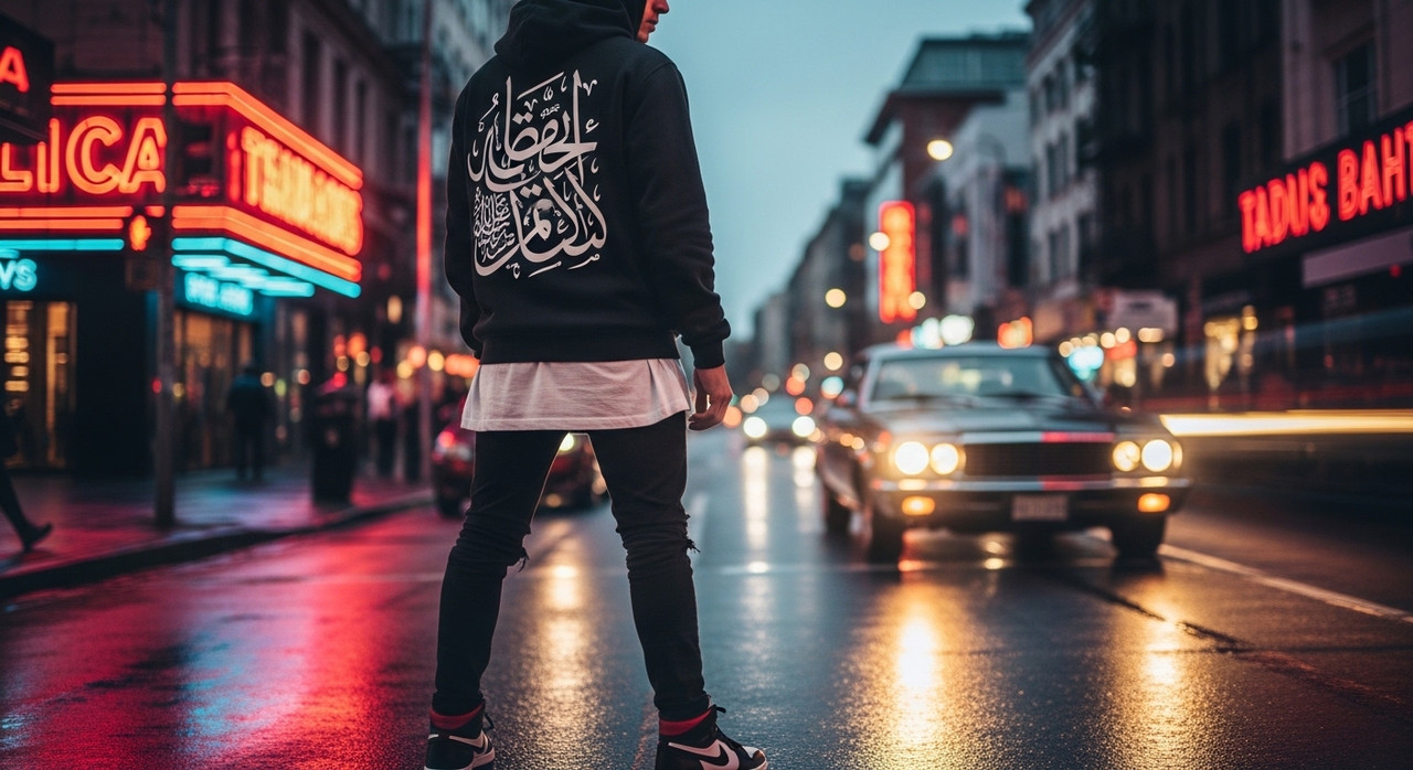Arabic Calligraphy Tee – Street