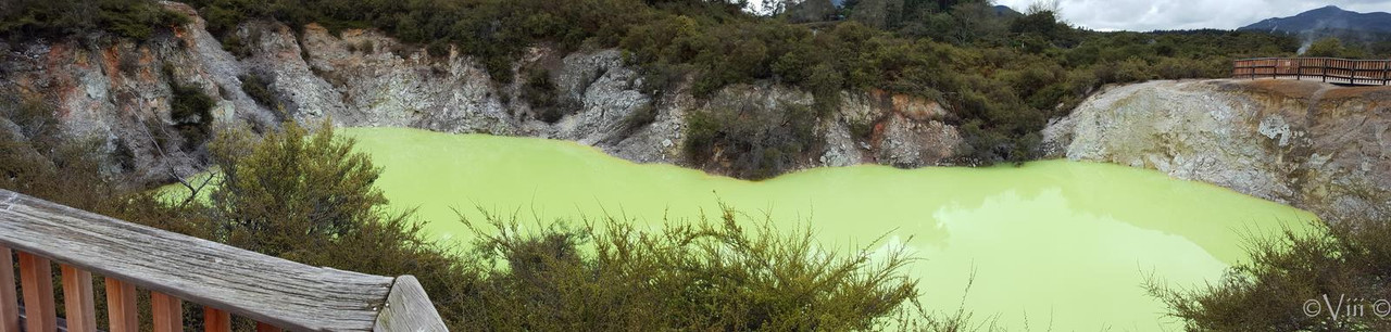 Nueva Zelanda/Islas Cook - Viaje de novios a la Tierra Media - Blogs de Nueva Zelanda - Día 3. Wai O Tapu & lago Taupo. Noche en PN Tongariro (5)