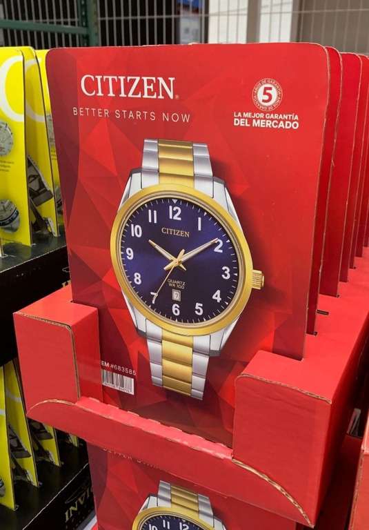 Costco: Reloj citizen WR100 
