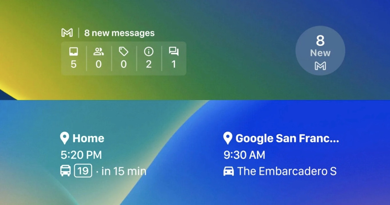 Google presenta nuevos widgets de bloqueo de iOS 16 para Gmail, Chrome y más