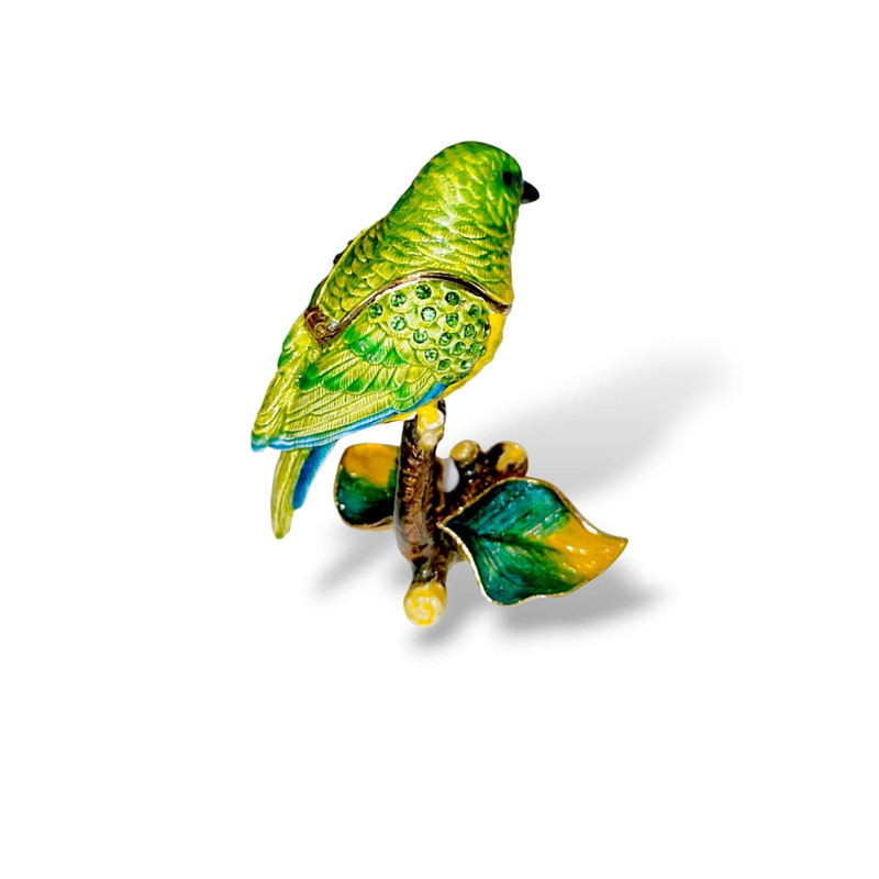 BR Bird on branch Green YELLOW wisher(1)