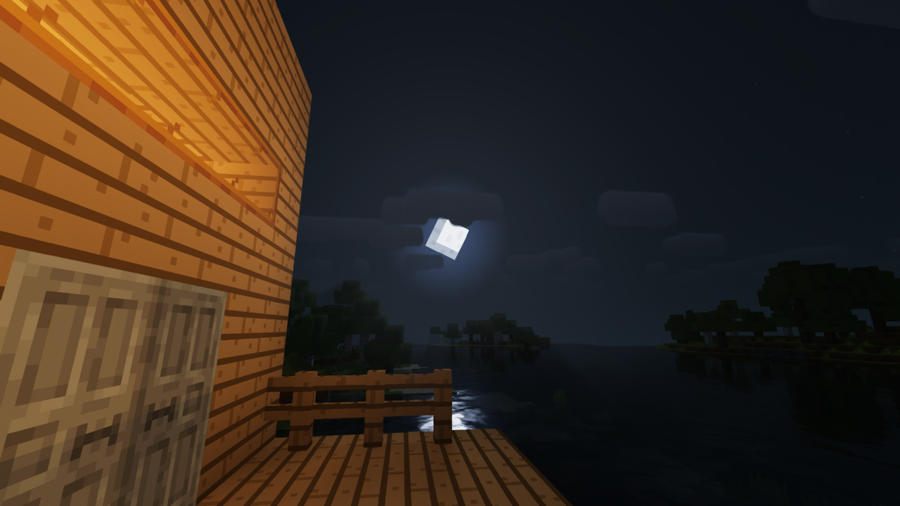 Night on the docks