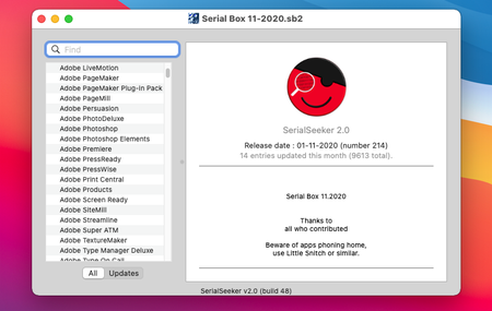 Serial Box 09.2021 macOS
