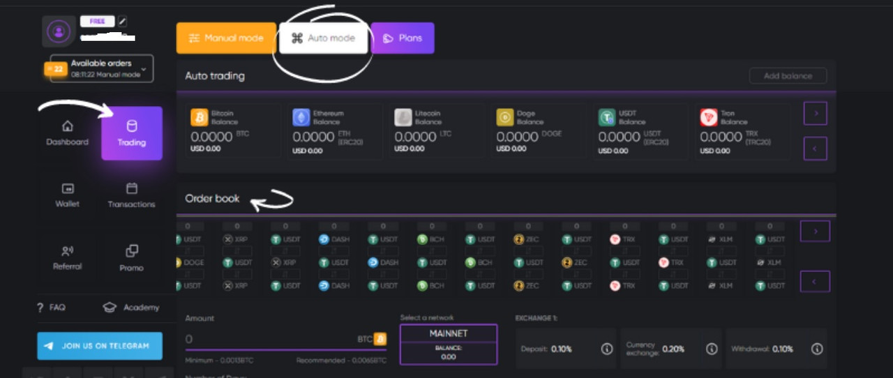 Swapnex - Ingresos pasivos  Swapnex4