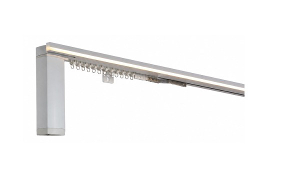 Track with integrated LED, facelight