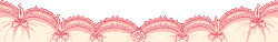 upside down light pink curtains with ribbons and lace