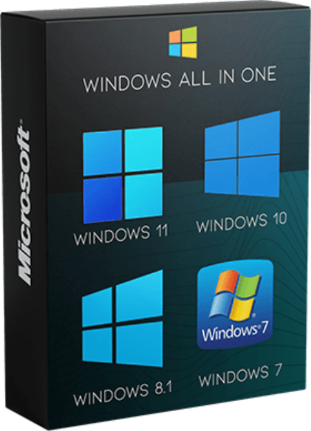 Windows All (7, 8.1, 10, 11)AIO 45in1 April 2022 Preactivated