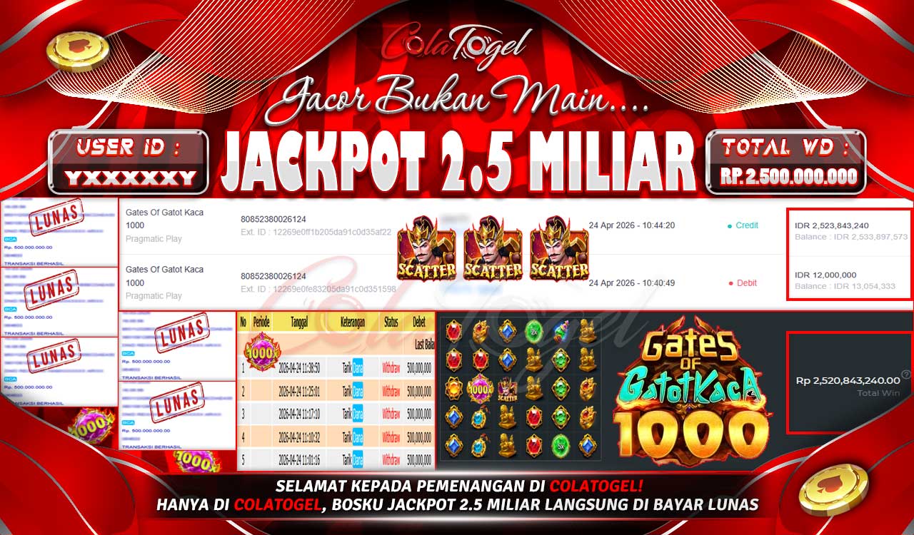 JACKPOT SLOT GACOR!!