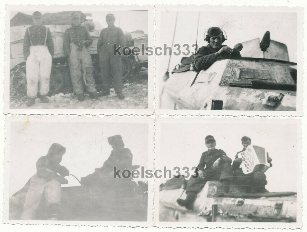 Panzer Grenadiere mit Schützenpanzer Halbkette Ostfront 1944