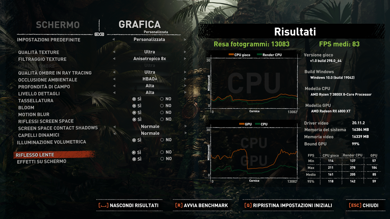 Shadow of the tomb rider - 6800xt OC RT ULTRA