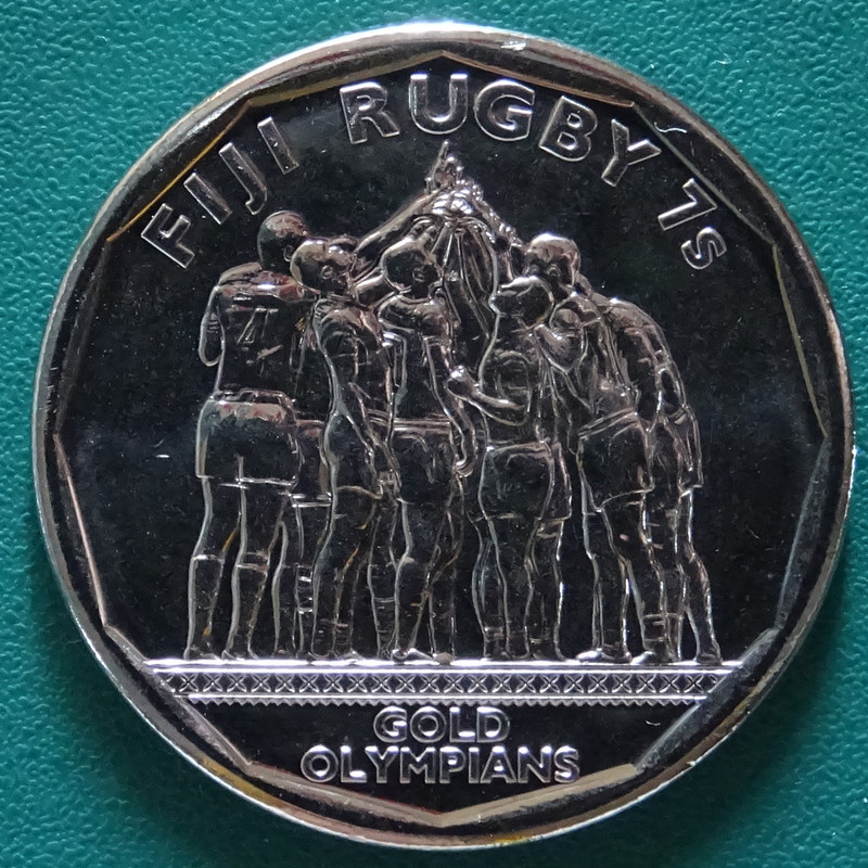 50 Centavos Dólar. Fiji (2017) Campeones olímpicos. FJI-50-Centavos-D-lar-2017-Campeones-Ol-mpicos-Rugby-7-rev