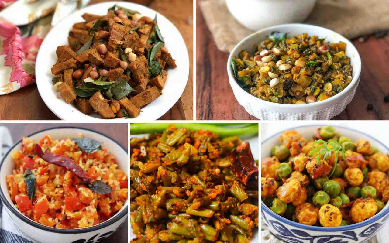 Easy Vegetable Poriyal