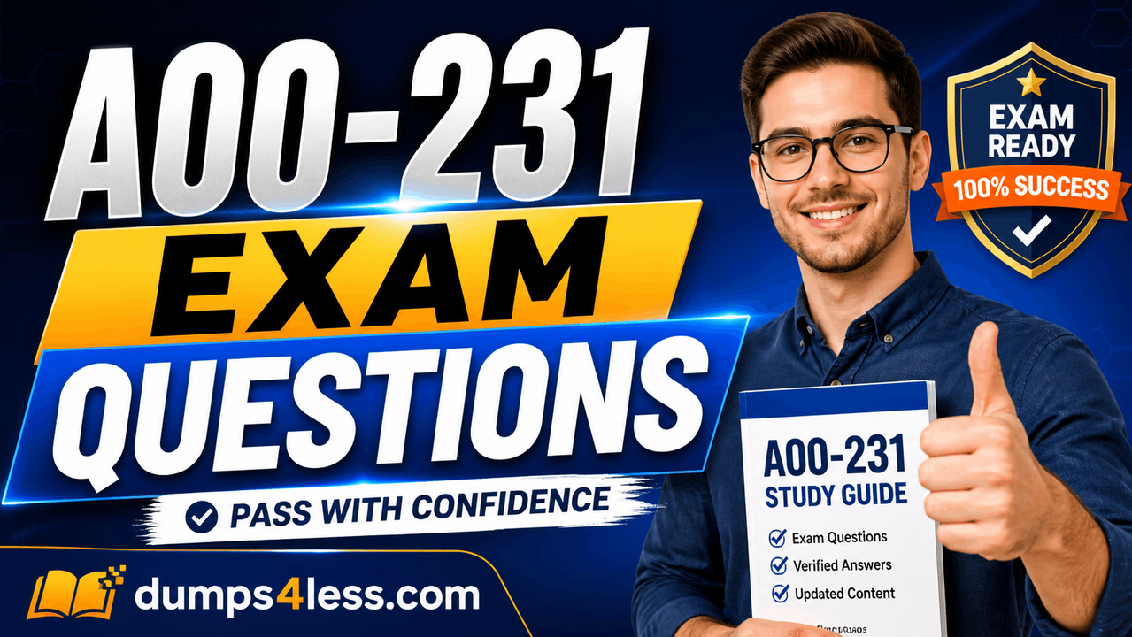 A00-231 Exam Dumps Practice Questions and Study Online Prep