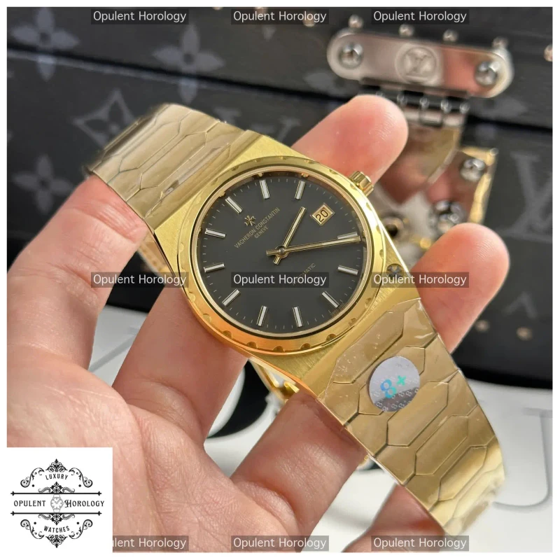 Vacheron Constantin 222 Historiques Replica Watch - 37mm, Black Dial, Premium Build - Super Clone