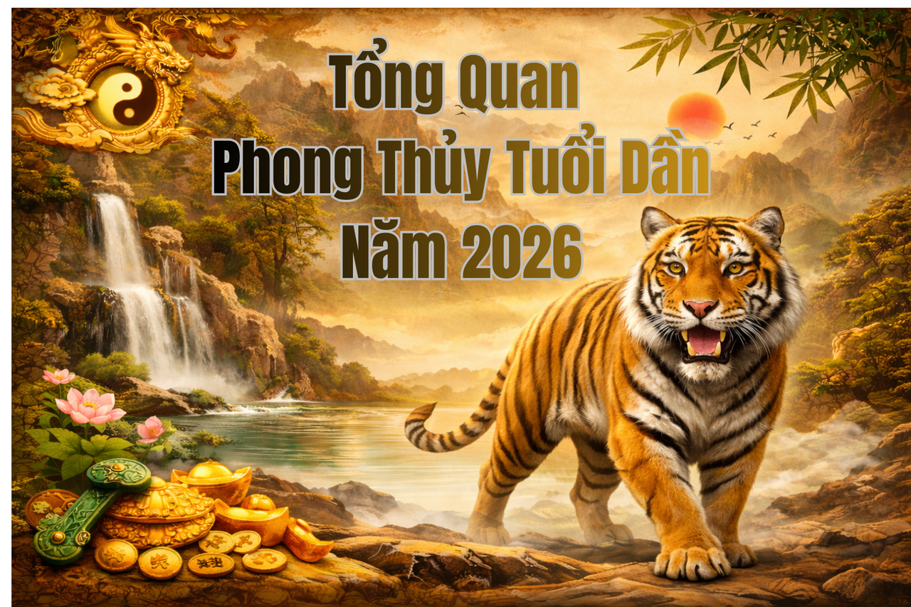 Phong Thuỷ Tuổi Dần Năm 2026: Tài Lộc, Sự Nghiệp, Tình Duyên Và Những Điều Cần Biết