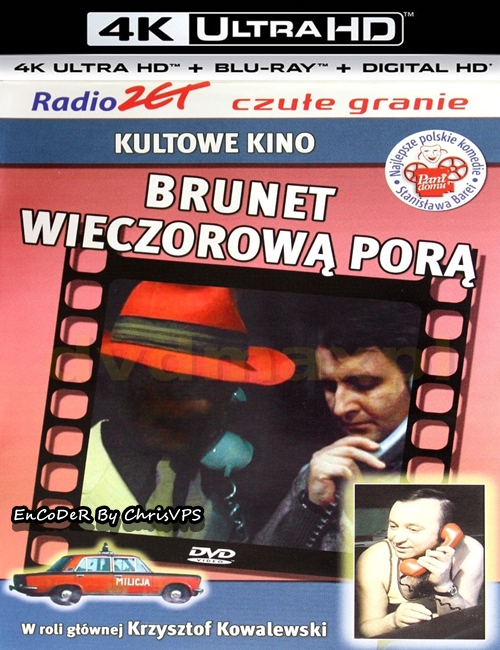 Brunet Wieczorową Porą (1976) PL.HDR.UP.2160p.AI.BluRay.PCM.AC3-ChrisVPS / FILM POLSKI i NAPISY EN