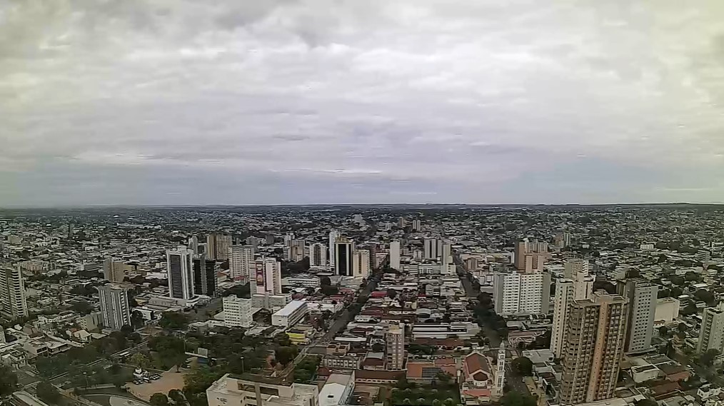 Campo Grande nesta manhã de quarta-feira