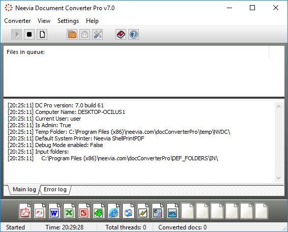 Neevia Document Converter Pro 7.1.101 Neevia Document Converter Pro 7.1.101