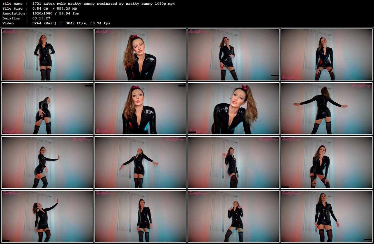 3731 Latex Rubb Bratty Bunny Dominated By Bratty Bunny 1080p mp4