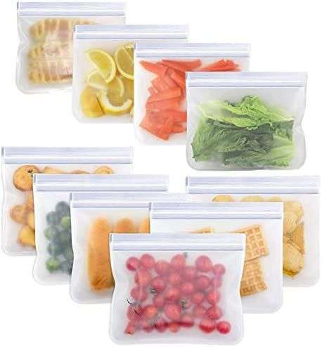 Amazon: Bolsas Ziploc Reutilizables 
