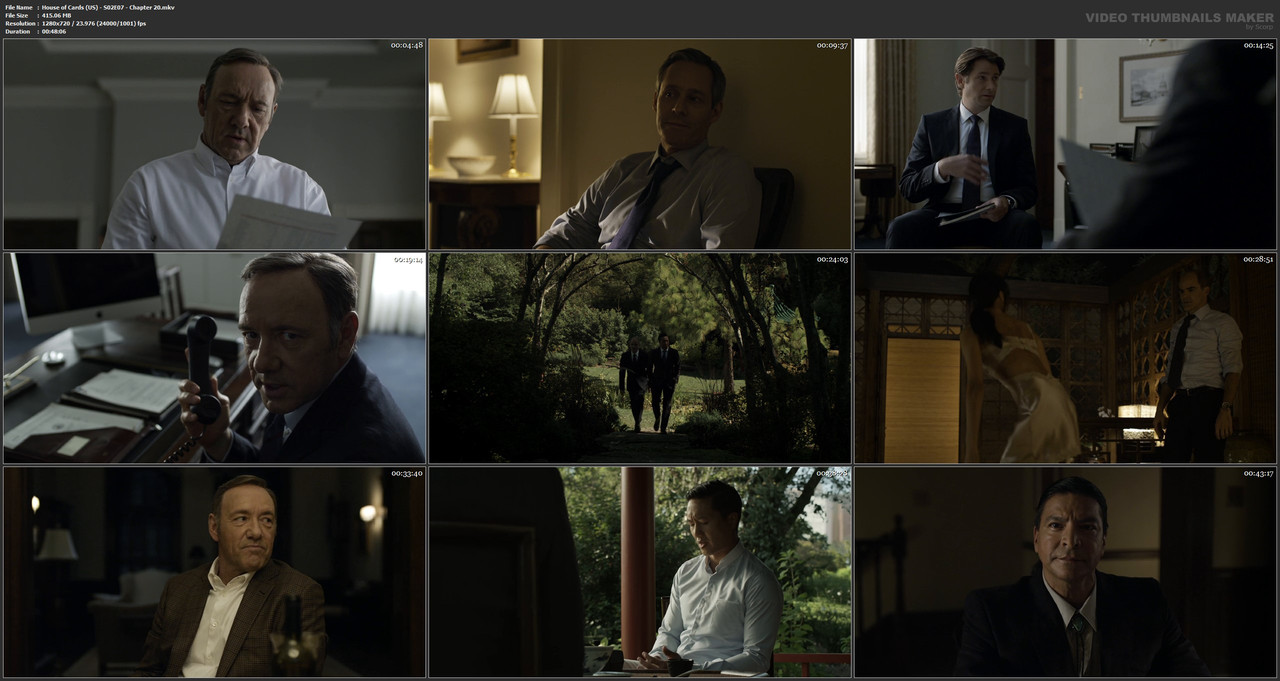 House of Cards (US) - S02E07 - Chapter 20.mkv