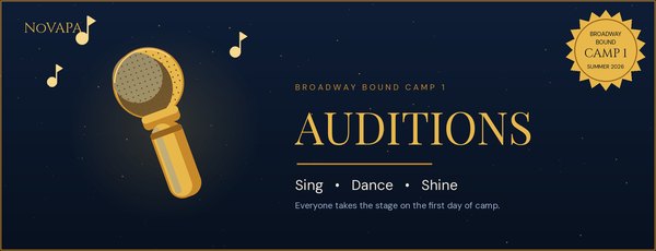 Auditions - Broadway Bound Camp 2 - Sing, Dance, Shine