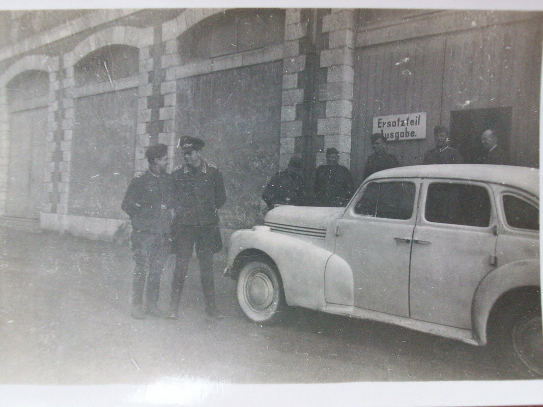 PKW Opel Kapitän der Luftwaffe, Ersatzteil Ausga