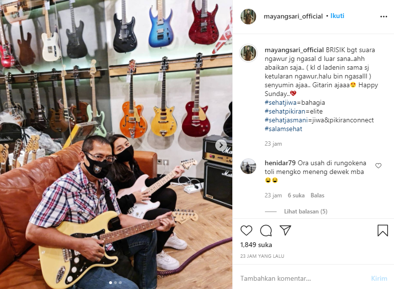 Mayangsari tanggapi soal ramainya pemberitaan tentang putrinya