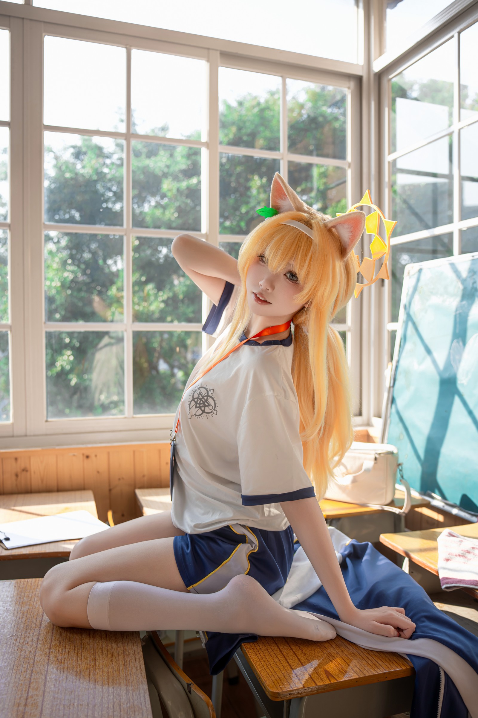 纸悦Etsu_ko《玛丽体操服》运动系写真图集｜元气少女主题[64P-356.8M]插图4