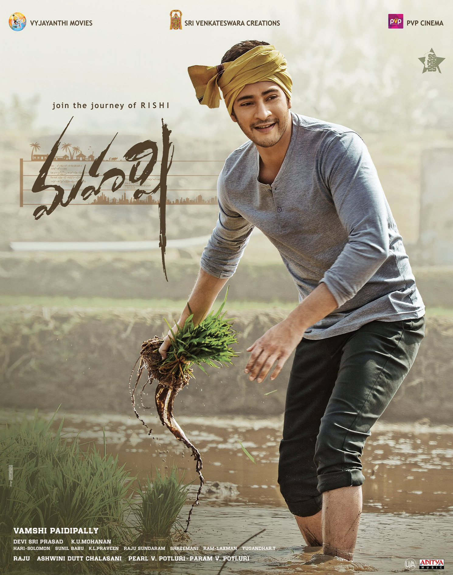 Maharshi 2019 Telugu WEBRip 1080p HEVC 10bit AAC 5 1 Musafirboy Telly