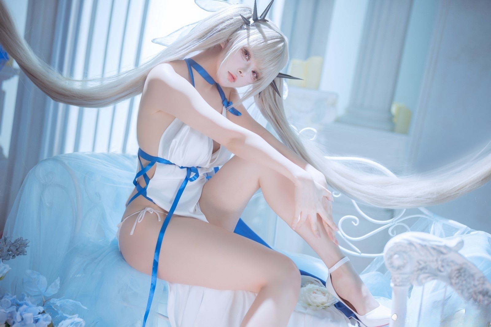 w百合欧皇子w 碧蓝航线可畏写真集 – 纪念印记主题COS高清图 [14P-21.8MB]插图3