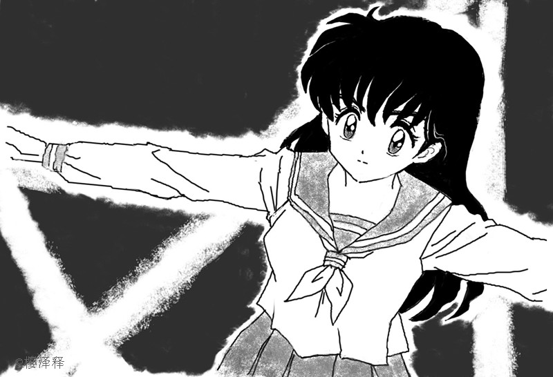 Hình vẽ Kikyou, Kagome, Sango bộ Inuyasha - Page 16 25694324_p0