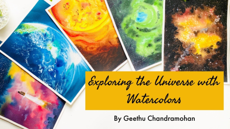 Exploring the Universe with Watercolours - Learn to Paint 5 Stunning Space Paintings