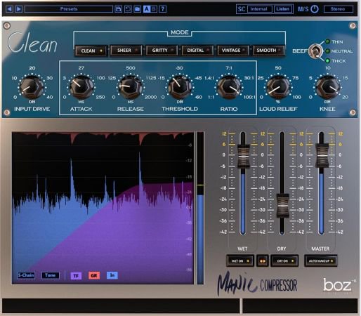 Boz Digital Labs Manic Compressor 1.1.2 Boz Digital Labs Manic Compressor 1.1.2