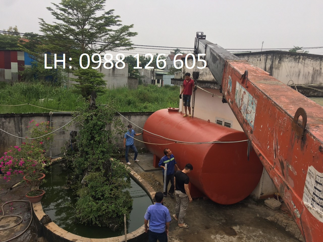 tank chứa dầu 19m3