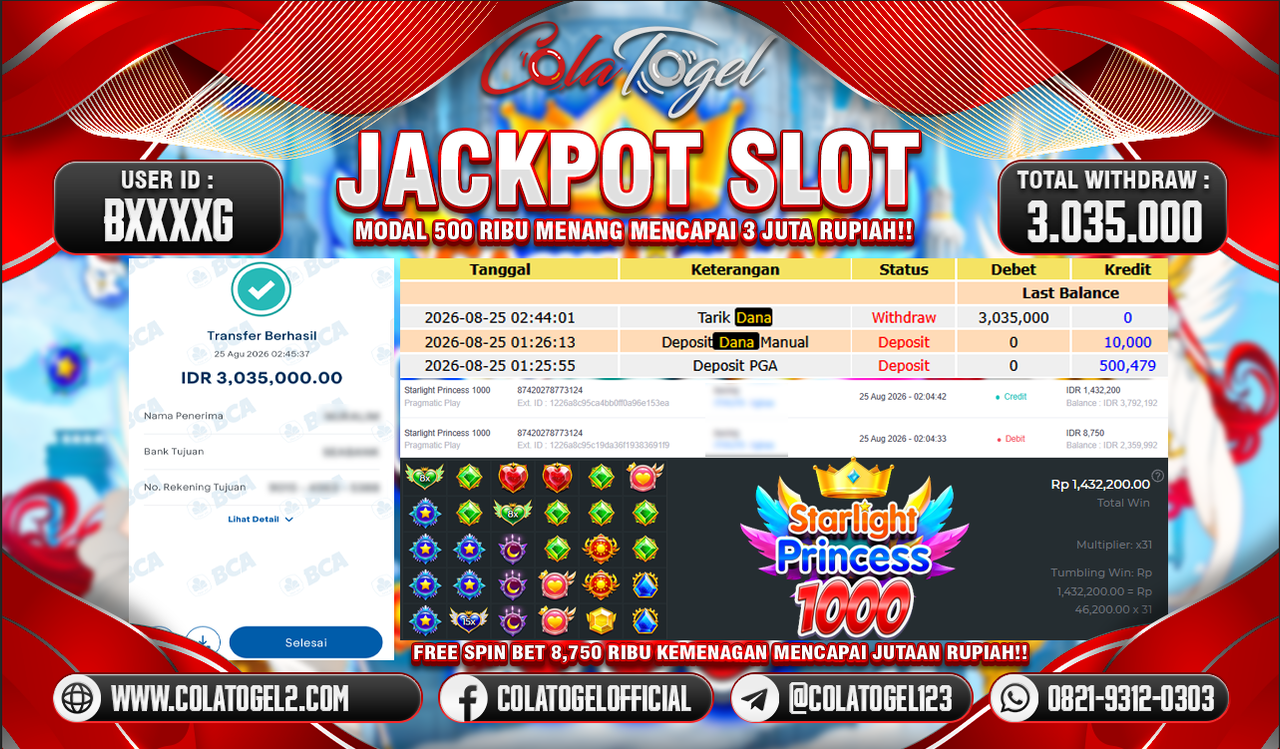 JACKPOT SLOT GACOR!!