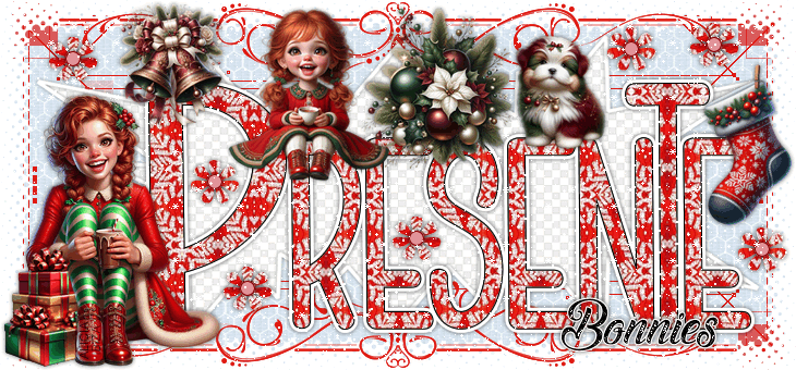 Presente Christmas Kids bonnies