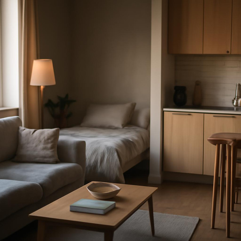 Планировка маленькой квартиры с зонированием