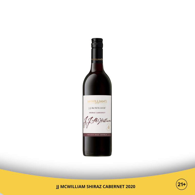 JJ Mc William Shiraz Cabernet 2020