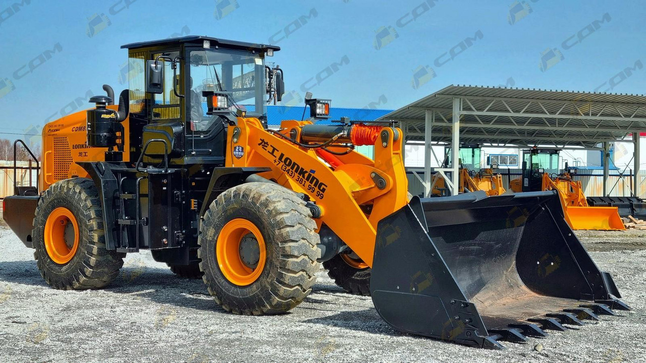 Обзор китайского фронтального погрузчика Lonking CDM 856: функции и возможности Обзор китайского фронтального погрузчика Lonking CDM 856: функции и возможности