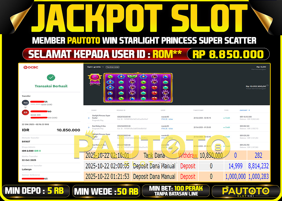 BUKTI JACKPOT LUNAS PAUTOTO