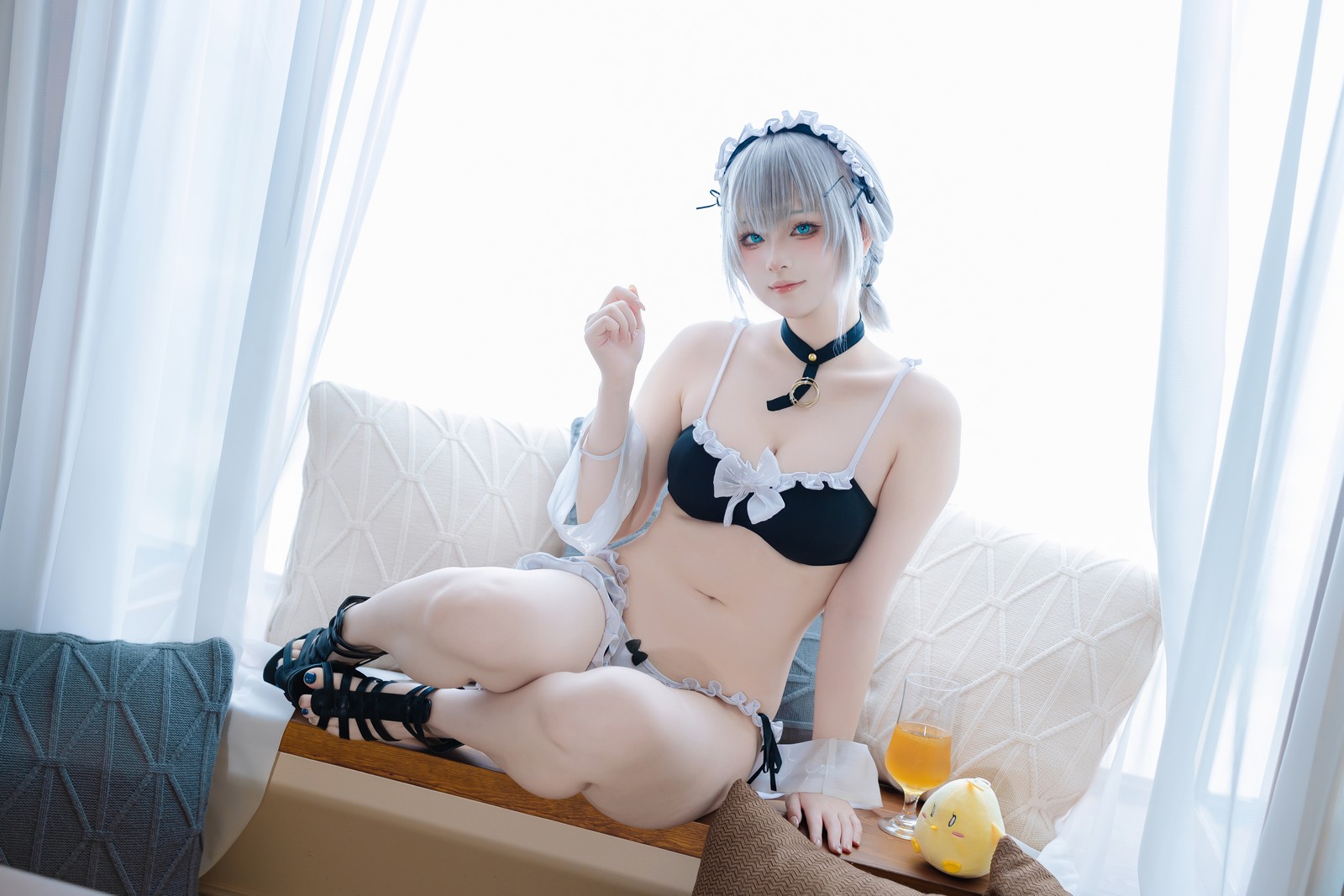 屿鱼 Yuyu 碧蓝航线 曼彻斯特 泳装 Cosplay 写真集（50P｜365MB）插图