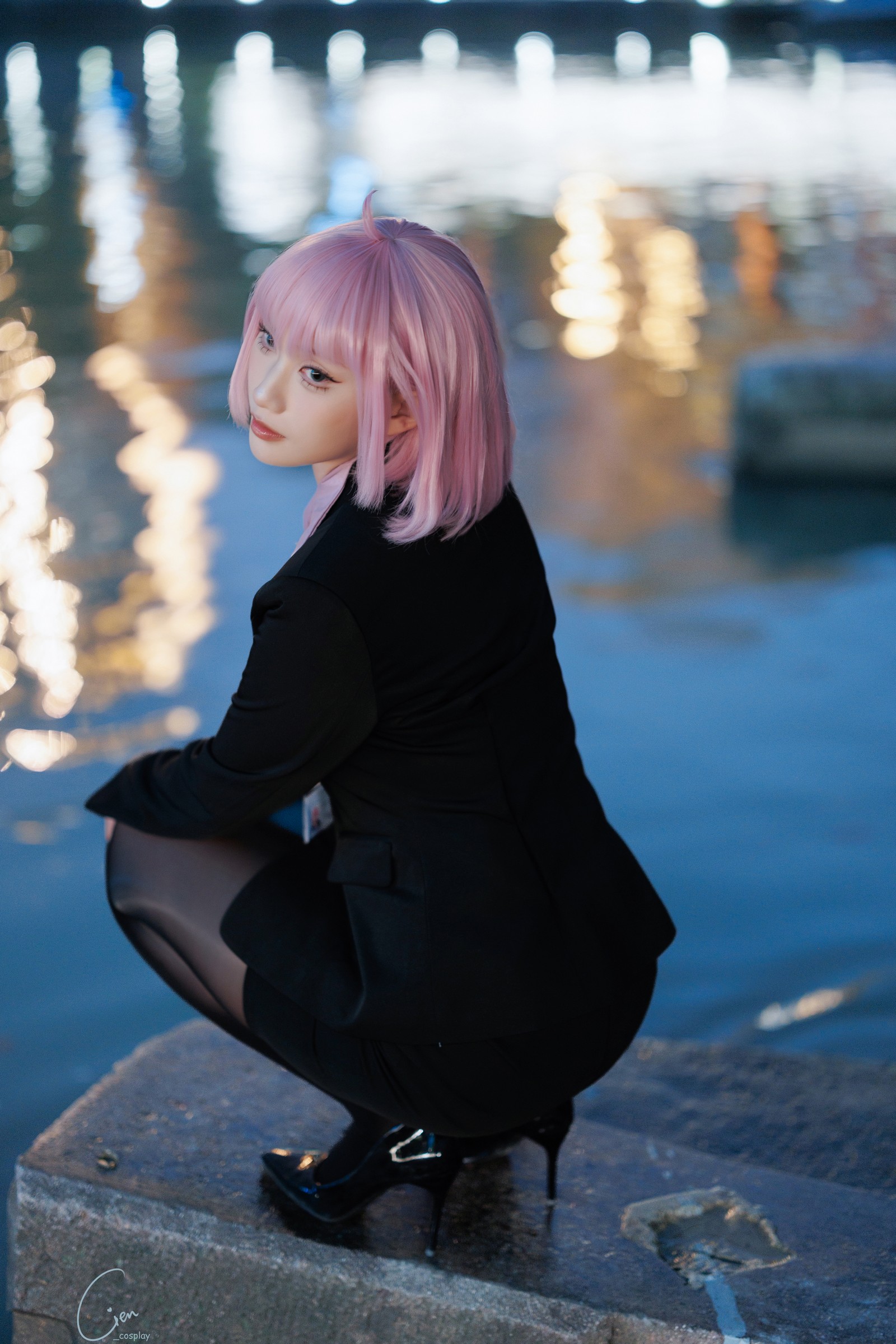 Cien恩恩 Apr.T2 Haman OL 制服 Cosplay 写真合集（25P｜192MB）插图5