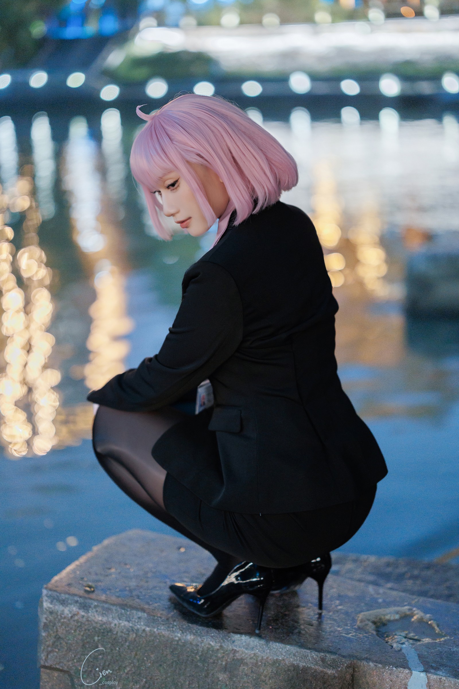 Cien恩恩 Apr.T2 Haman OL 制服 Cosplay 写真合集（25P｜192MB）插图4