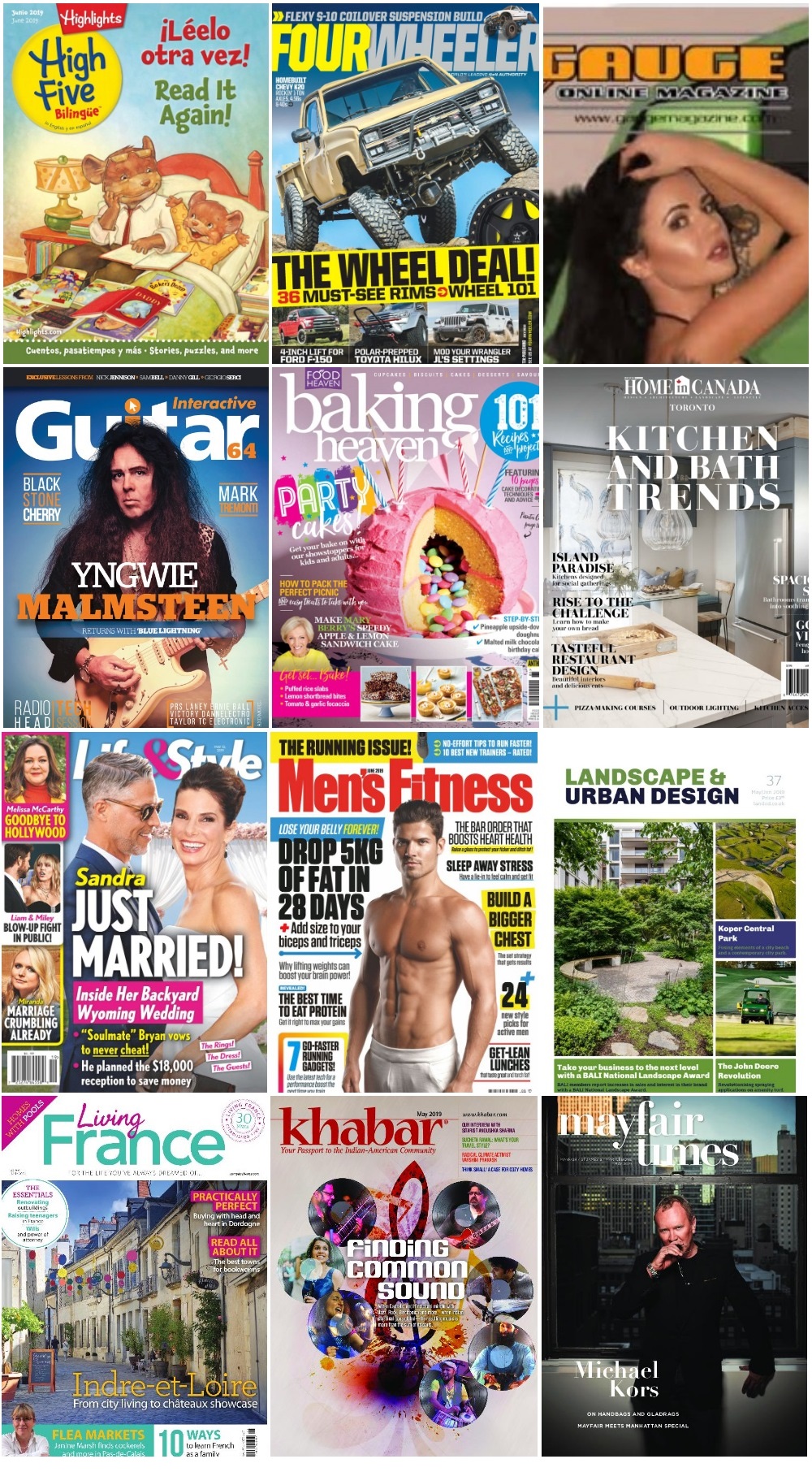 50 Assorted Magazines - May 11 2019 50 Assorted Magazines - May 11 2019