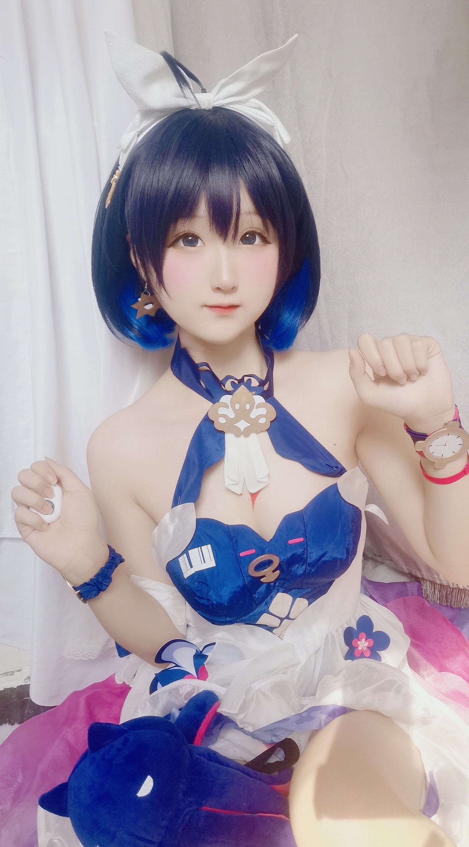 Seele麦麦希儿彼岸浪花 Cosplay｜海边主题高清写真（102P-532MB）插图8