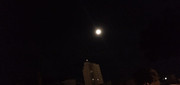 1.1.the moon shines up in the city sky